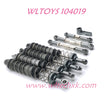 WLTOYS 104019 Upgrade parts Shock and Connect Rods