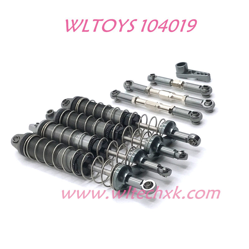 WLTOYS 104019 Upgrade parts Shock and Connect Rods