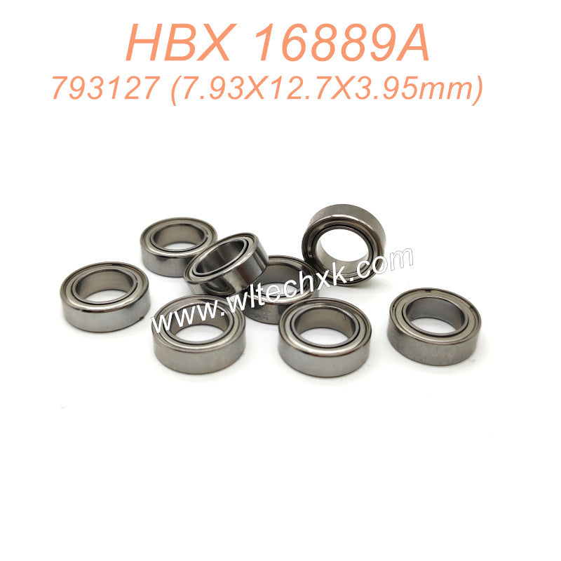 793127-HAIBOXING 16889A 16889 Parts Ball Bearings (7.93X12.7X3.95mm)