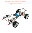 7A-MN-MODEL-MN99-MN99S-Upgrade-Parts-Metal-Car-Body-Kit-with-Wheel-Silver-1