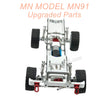 7A-MNMODEL-MN91-rc-car-Upgrade-Parts-Metal-Car-Body-Kit-with-Wheel-Silver