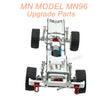 7A-MNMODEL-MN96-Upgrade-Parts-Metal-Car-Body-Kit-with-Wheel-Silver