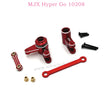 MJX Hyper Go 10208 RC Car Upgrades Parts Steering Connect Rod Set red