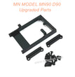 8-MNMODEL-MN90-D90-rc-car-Upgrade-Parts-Servo-Holder-and-Shock-Seat-Black