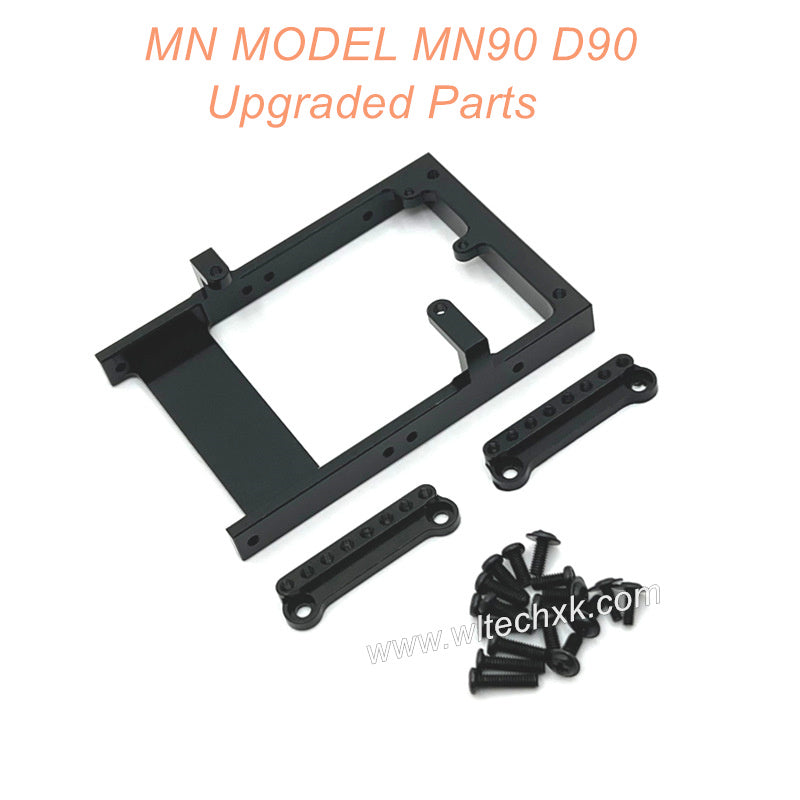 8-MNMODEL-MN90-D90-rc-car-Upgrade-Parts-Servo-Holder-and-Shock-Seat-Black