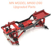 8-MNMODEL-MN90-D90-rc-car-Upgrade-Parts-Servo-Holder-and-Shock-Seat-Red