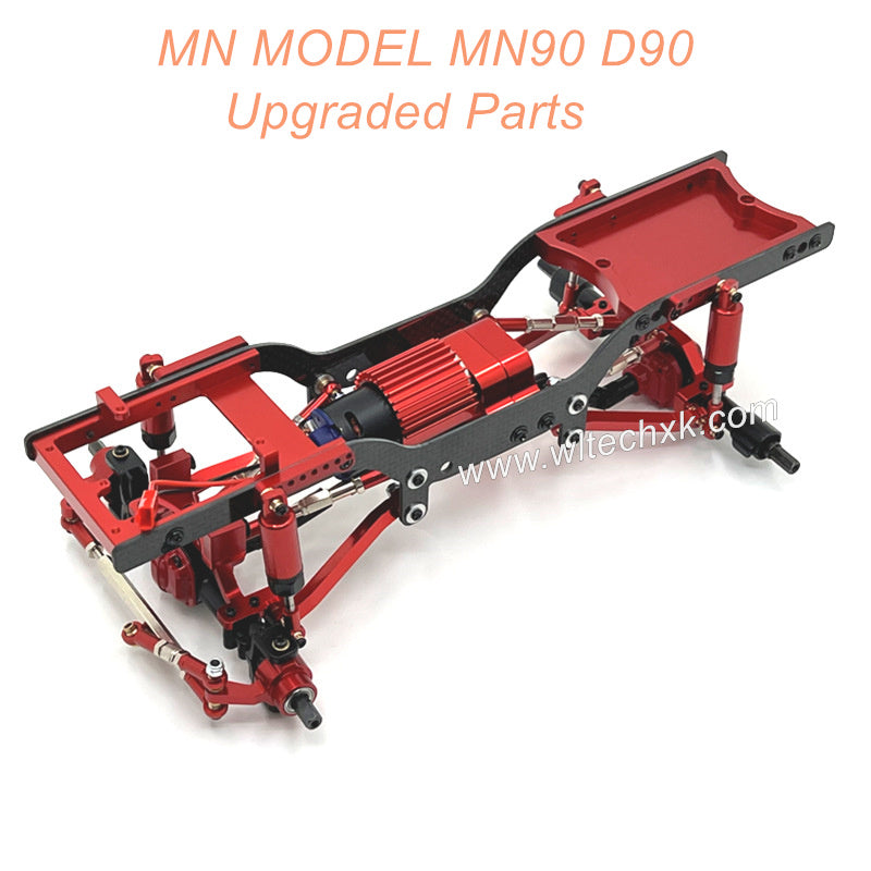 8-MNMODEL-MN90-D90-rc-car-Upgrade-Parts-Servo-Holder-and-Shock-Seat-Red