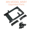 8-MNMODEL-MN91-rc-car-Upgrade-Parts-Servo-Holder-and-Shock-Seat-Black