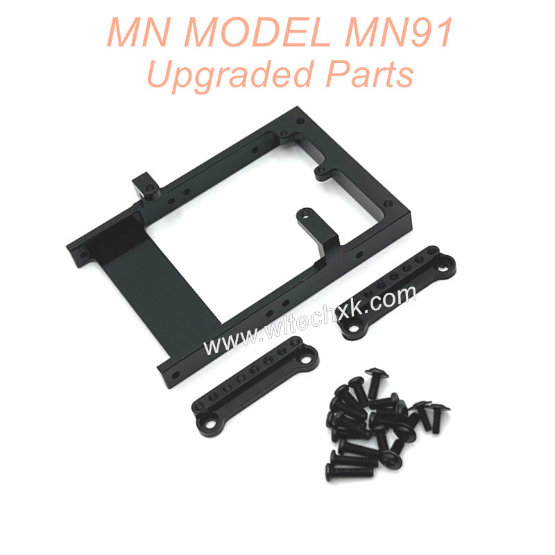 8-MNMODEL-MN91-rc-car-Upgrade-Parts-Servo-Holder-and-Shock-Seat-Black