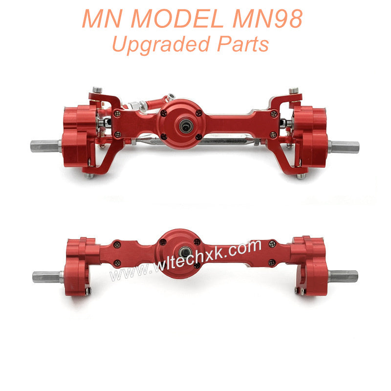 9-MN-MODEL-MN98-D98-Upgrade-Parts-Front-and-Rear-Axle-Assembly-Red