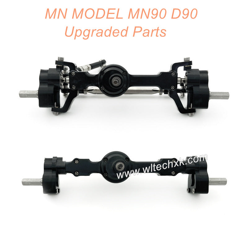 9-MNMODEL-MN90-D90-rc-car-Upgrade-Parts-Front-and-Rear-Axle-Assembly-Black