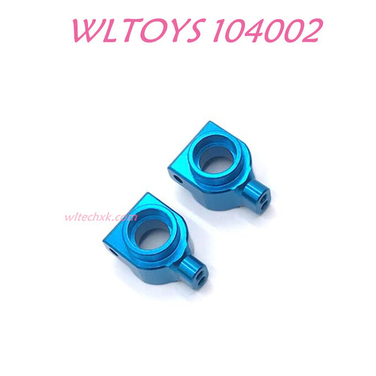 WLTOYS 104002 Rear Wheel Cup Upgrade 1/10 brushless 4WD Brushless RC Car blue