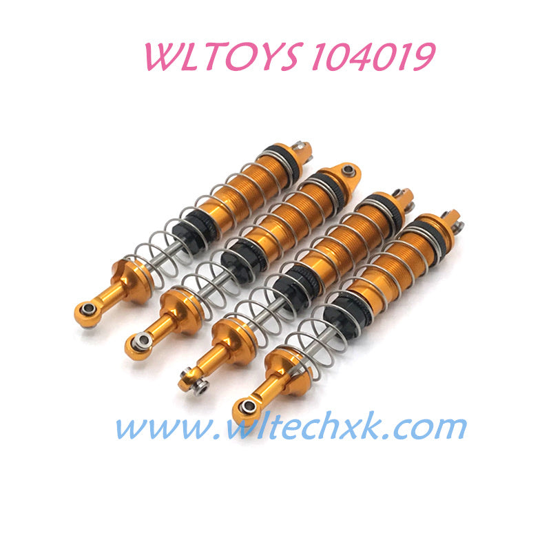 WLTOYS 104019 1/10 RC Car Parts Front and Rear Shock  upgrade
