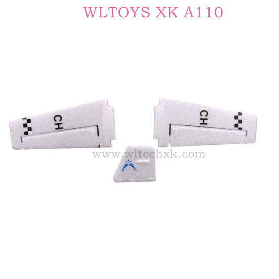 WLTOYS XK A110 RC glider Original Parts 0002 Flat tail