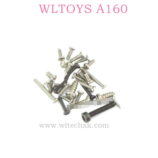 Wltoys XK A160 RC Glider Original Parts 0012 Screws