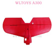 WLTOYS A300 RC Plane Original parts 0002 Tail red