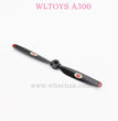 WLTOYS A300 RC Plane Original parts 0009 Propeller red