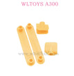 WLTOYS A300 RC Plane Original parts 0013 Lower wing rubber group yellow