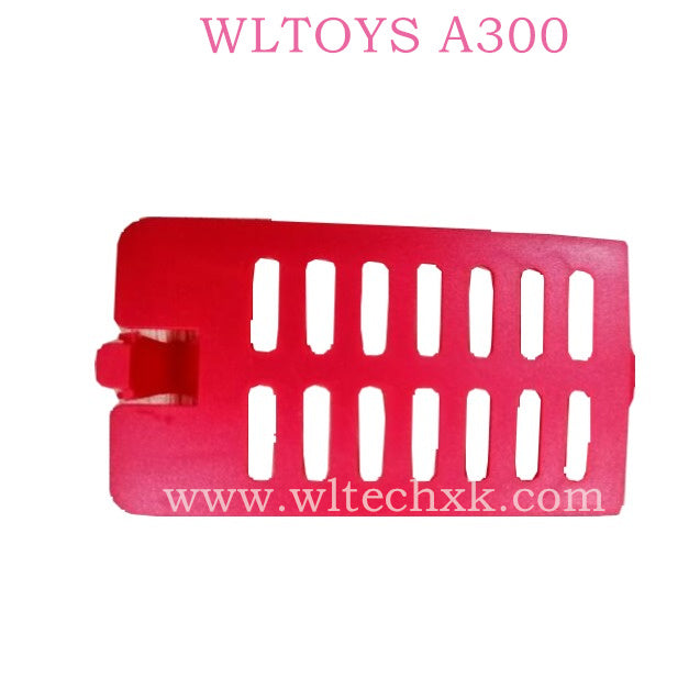 WLTOYS A300 RC Plane Original parts 0015 Battery Cover red