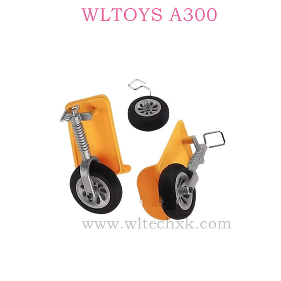 WLTOYS A300 RC Plane Original parts 0016 Landing Gear yellow