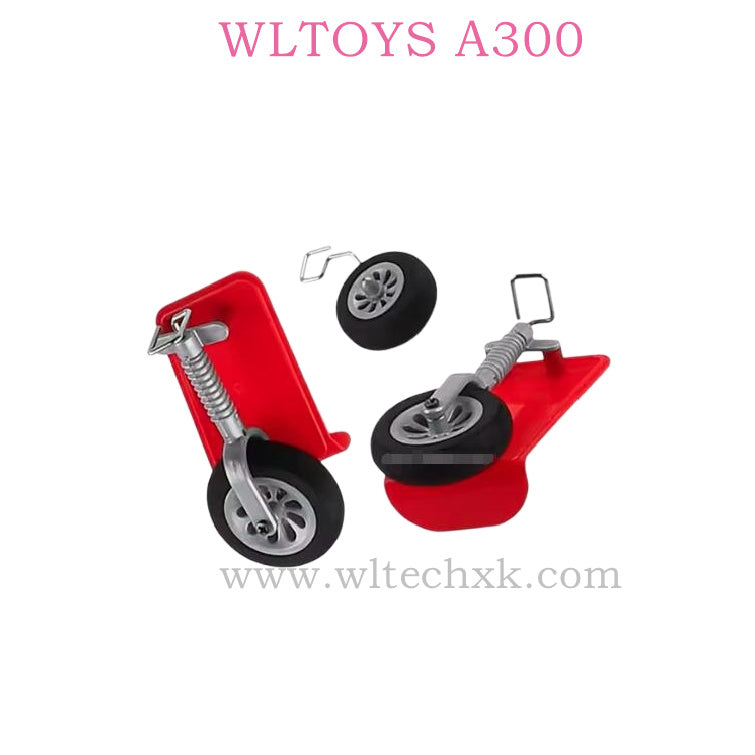 WLTOYS A300 RC Plane Original parts 0016 Landing Gear red