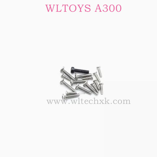 WLTOYS A300 RC Plane Original parts airplane Parts 0019 Screw Set