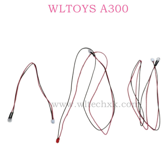 WLTOYS A300 RC Plane Original parts airplane Parts 0020 LED Liht set