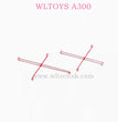 WLTOYS A300 RC Plane Original parts Garnish red