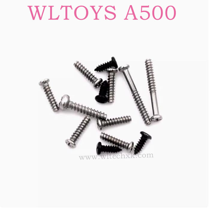 WLTOYS XK A500 RC Plane A500-0009 Original parts Screw sets