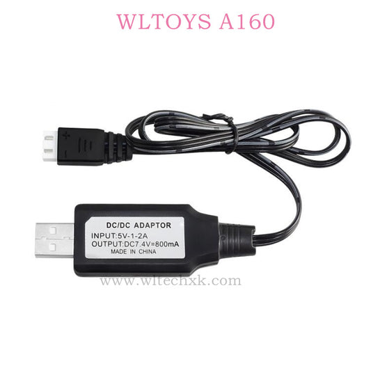 Wltoys XK A160 RC Glider Original Parts USB Charger