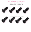 WLTOYS 124007 RC Car Original parts A949-38 Round head tapping screw 2.6X6PB