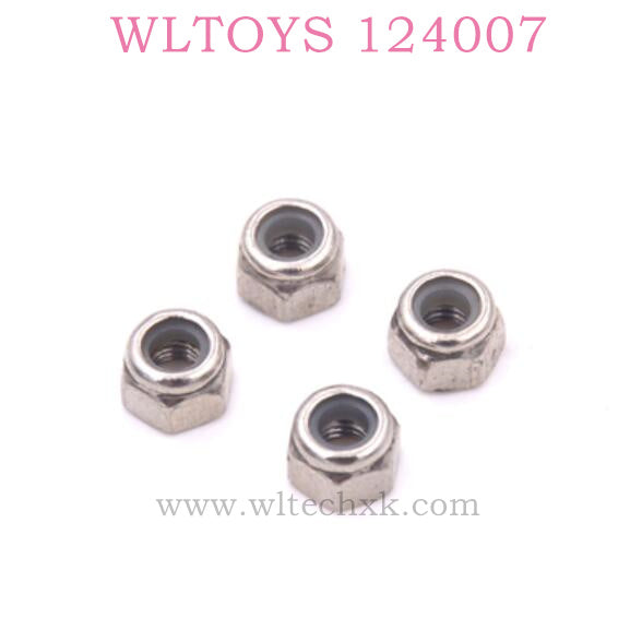 WLTOYS 124007 RC Car Original part A949-49 M3 Lock Nuts