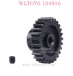 WLTOYS 124016 RC Car Part A959-B-15 Motor Gear black