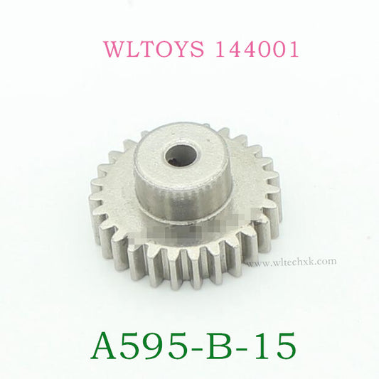 WLTOYS 144001 RC Car Original parts A959-B-15 Motor Gear 27T