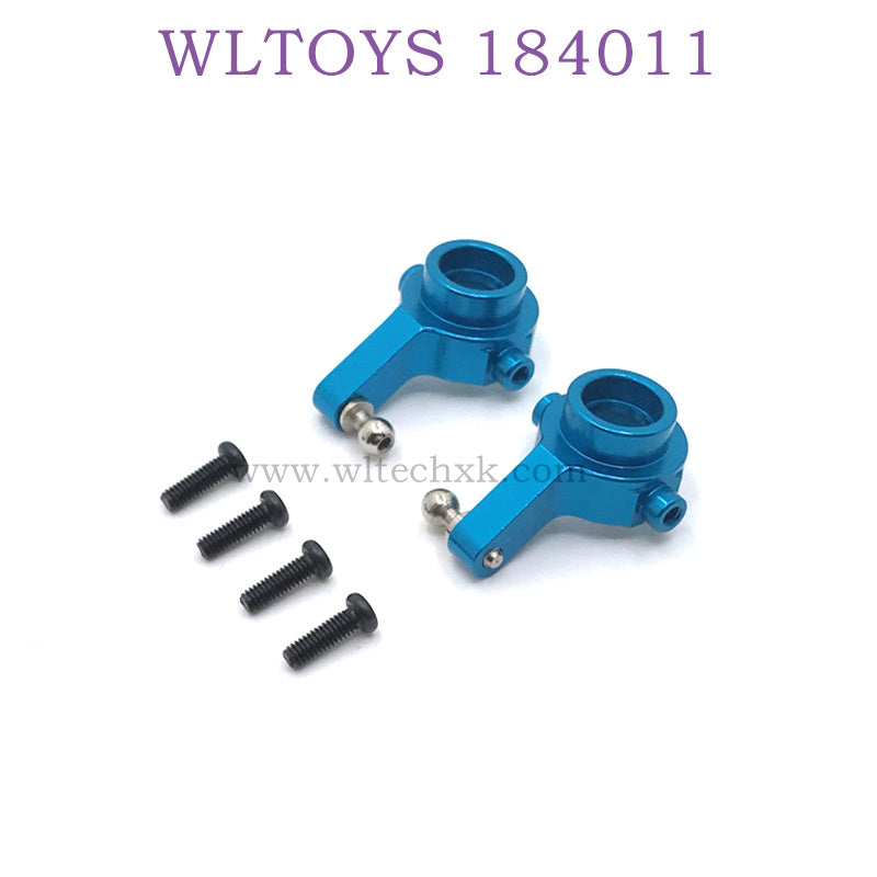 Upgrade For WLTOYS 184011 Parts Front Steering Cups blue