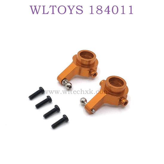 Upgrade For WLTOYS 184011 Parts Front Steering Cups gold