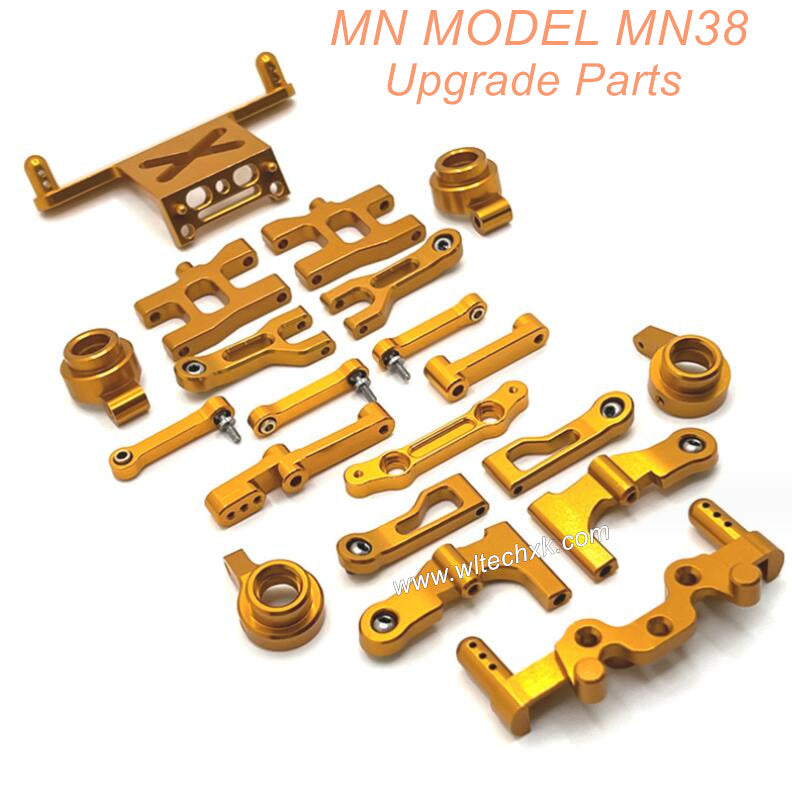 B2-MN-RC MN38 Upgrade PARTS-Metal Kit Gold