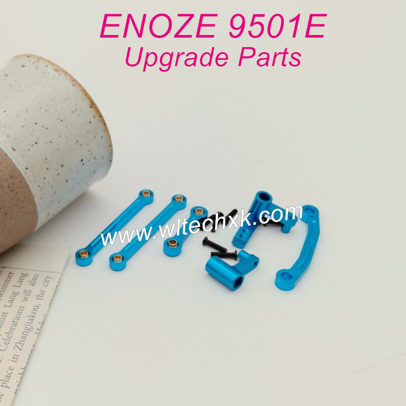 B6-ENOZE 9501E Upgrade Parts Steering Kits Blue-2