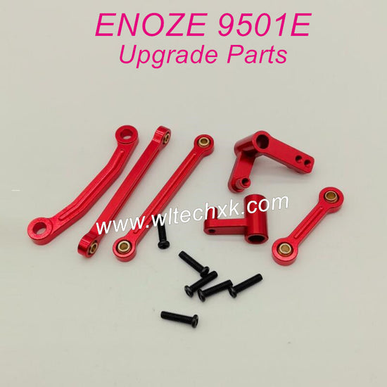 B6-ENOZE 9501E Upgrade Parts Steering Kits Red-1