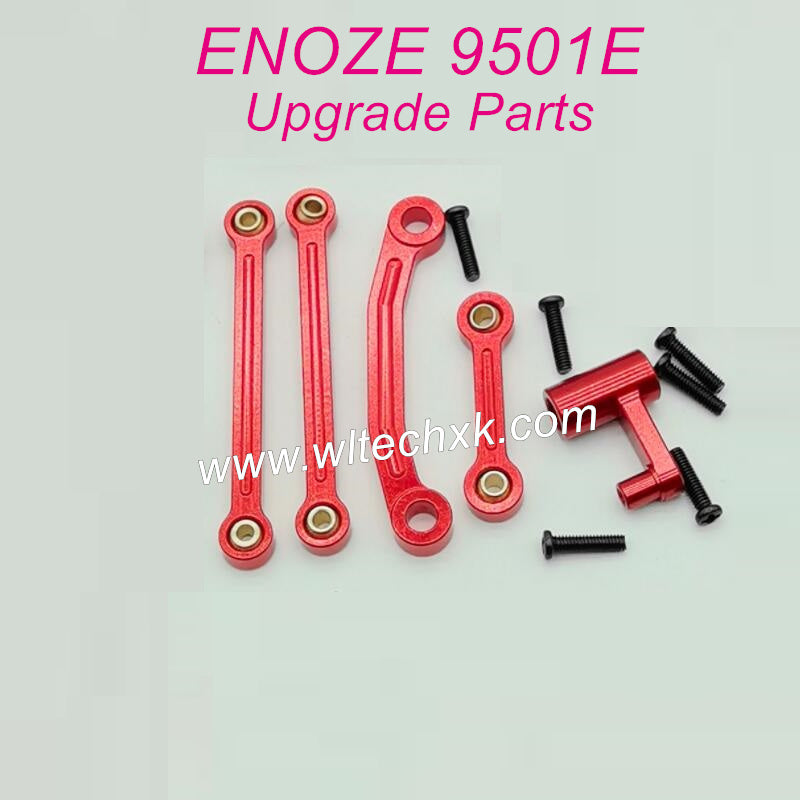 B6-ENOZE 9501E Upgrade Parts Steering Kits Red