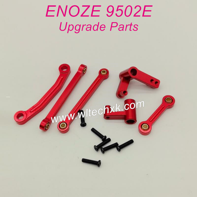 B6-ENOZE 9502E Upgrade Parts Steering Kits Red-1