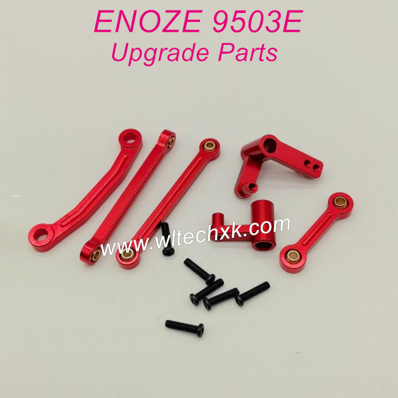 B6-ENOZE 9503E Upgrade Parts Steering Kits Red-1