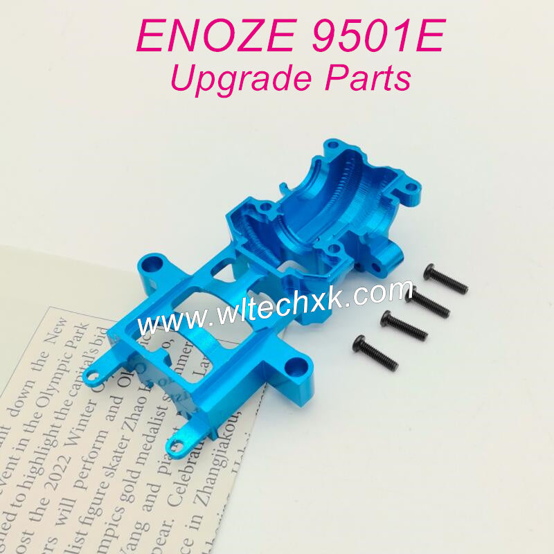 B7-ENOZE 9501E Upgrade Parts Gearbox Cover Blue-2