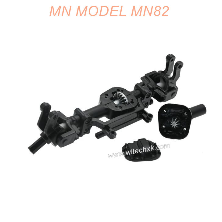 D4A-01 MN MODEL MN82 RC CAR Parts Front Assembly-2