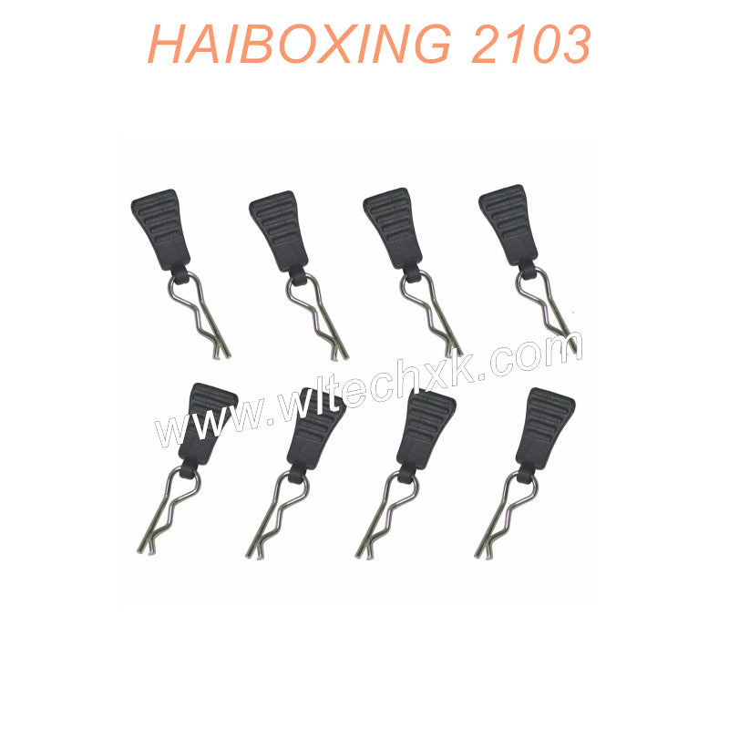 H166-HAIBOXING 2103 Parts Body Clips 4 Pairs