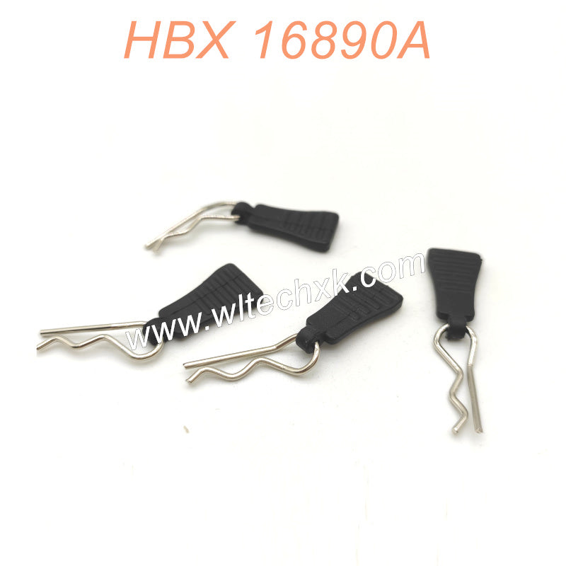 H166-HBX 16890A Parts Body Clips-B