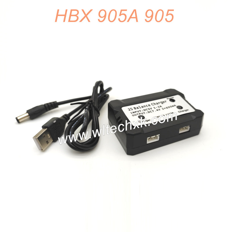 HAIBOXING 905A 905 Parts 7.4V Dual Battery Charger 