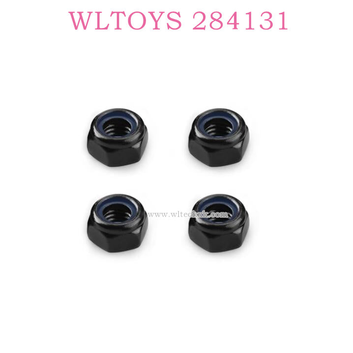 WLTOYS 284131 1/28 RC Car Original parts K939-43 M2 Nuts