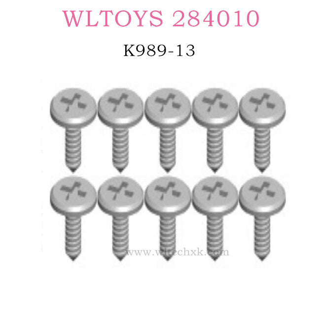 WLTOYS 284010 Original part K989-13 Screws set