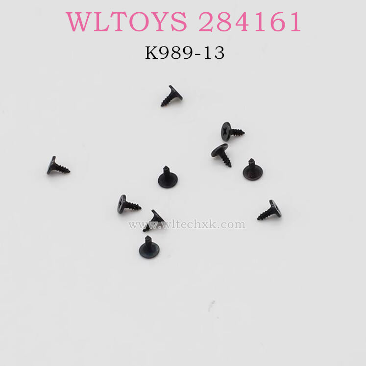 WLTOYS 284161 1/28 RC Car Original parts K989-13 Screws Set